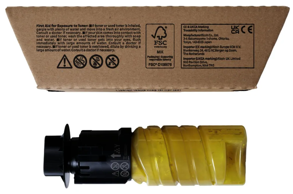Toner Ricoh P C375H Jaune 842651 pour impressions couleur haute qualité