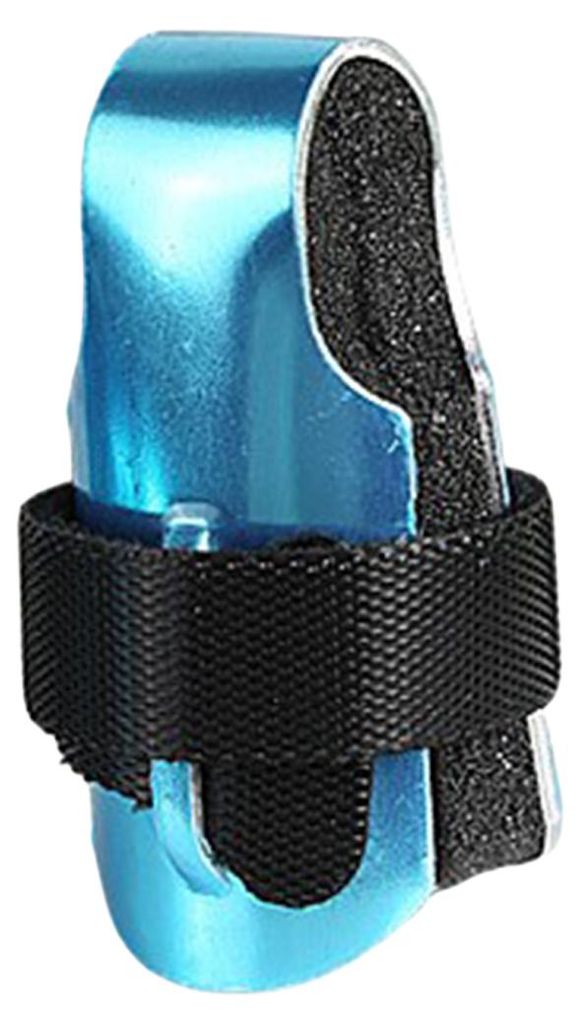 Kratzfeste Fingerschiene, robust, atmungsaktiv, ergonomisch, schützt die Hand, immobilisiert sie und bietet Halt für den Heimgebrauch.