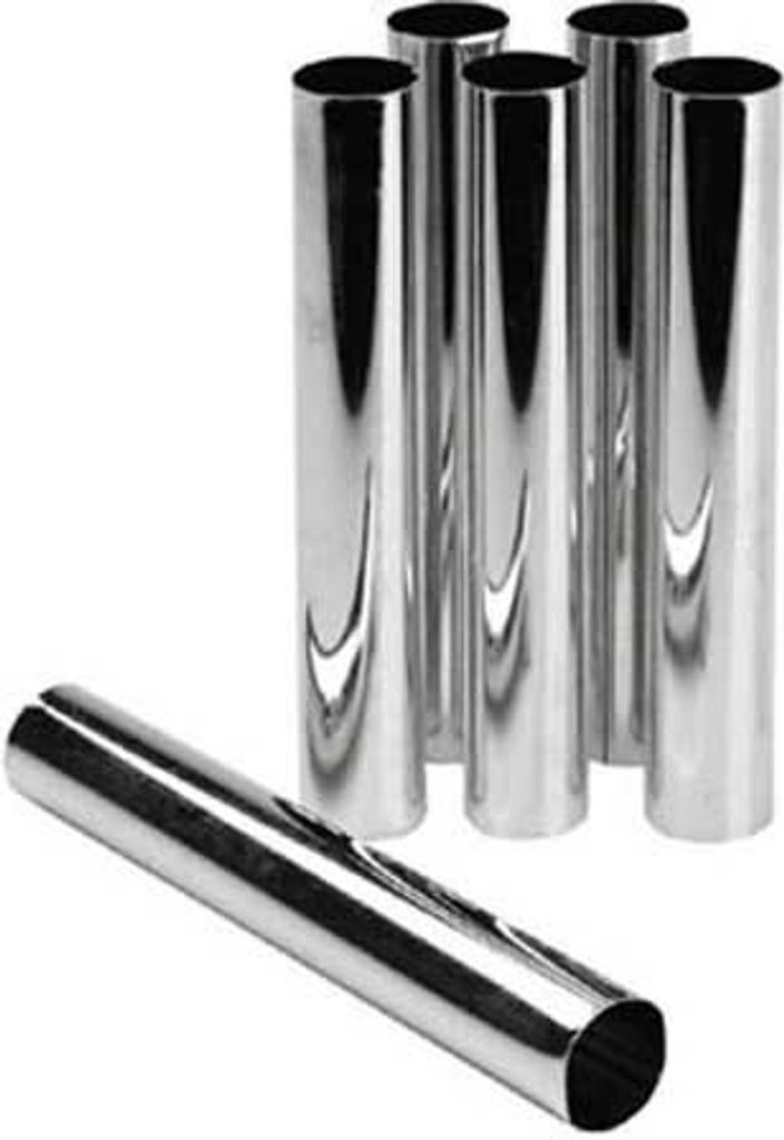 Ibili Canutillo Backform 6 Einheiten Silber Silber One Size