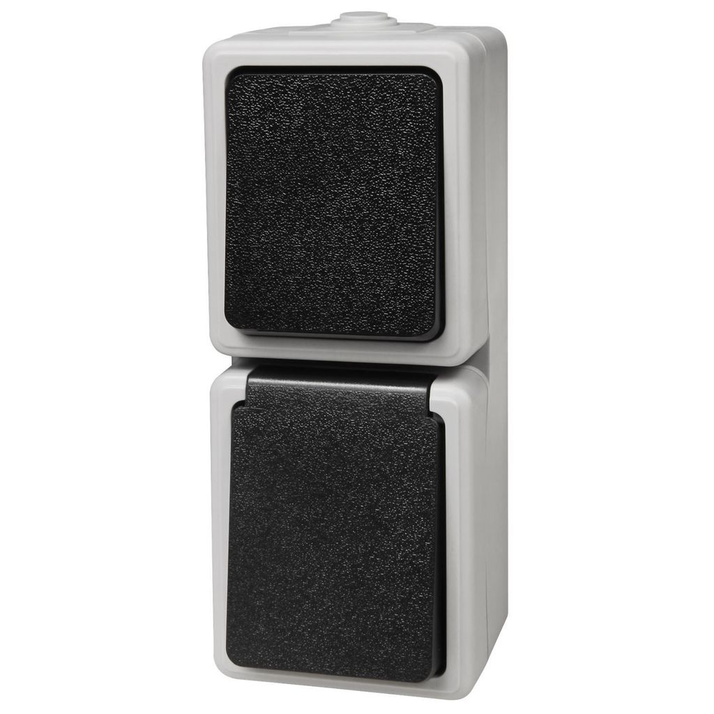 Feuchtraum-Kombi-Dose McPower "Taff", 250V, Produktbild 