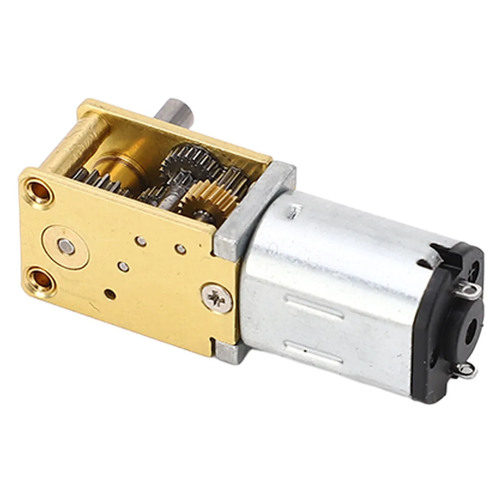 Motore a vite senza fine di Turbo, micro motore a vite senza fine di Turbo, motore a vite senza fine di CC, motore a vite senza fine spazzolato, mini motore a ingranaggi 3V, motore a ingranaggi di riduzione - 6
