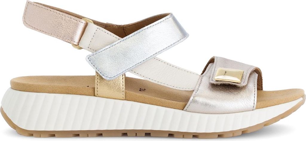 Gabor Fashion sandalo donna cipria-multicolore, Immagine del prodotto 