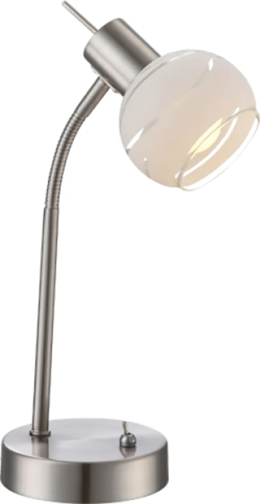 Lampada Design Globo Lighting Metallo Satinato LED E14 | Arredo Interni