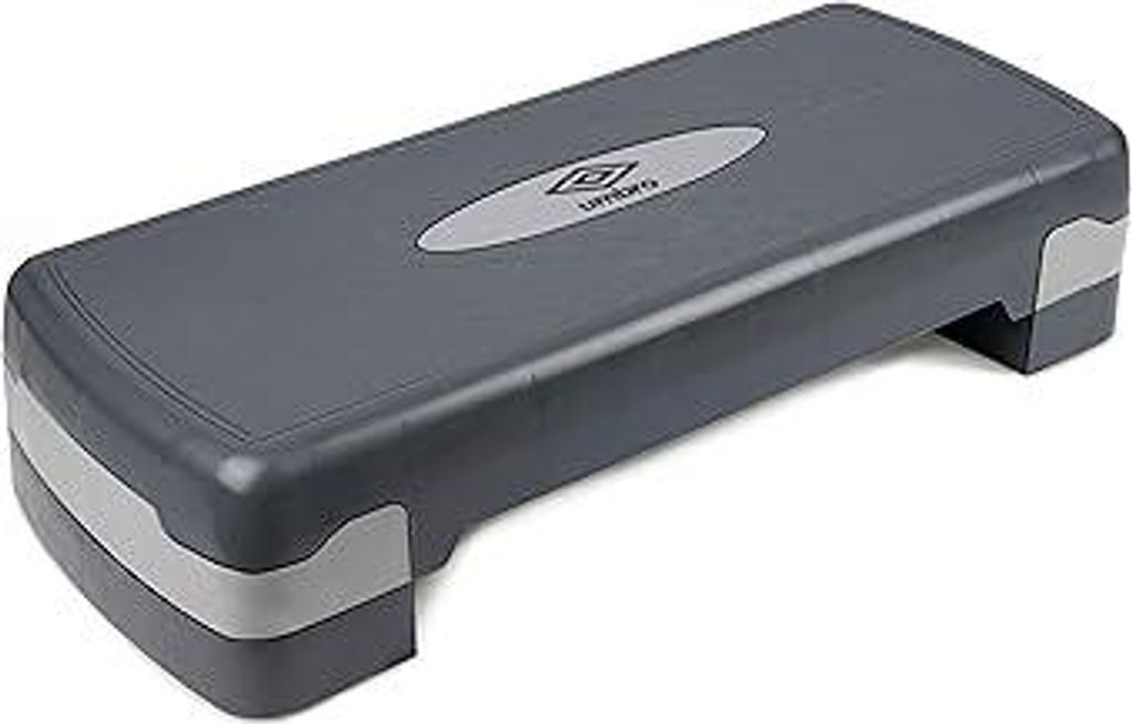 Umbro Stepper für Zuhause Verstellbar 10?15 cm – Step Up mit Rutschfester Oberfläche – Stepper Fitness für Reha und Training – Kompakt und...
