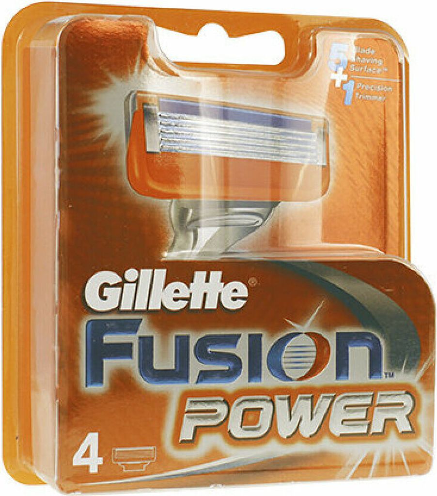 Gillette Fusion Power Ersatzklingen 4 Stück Für Männer