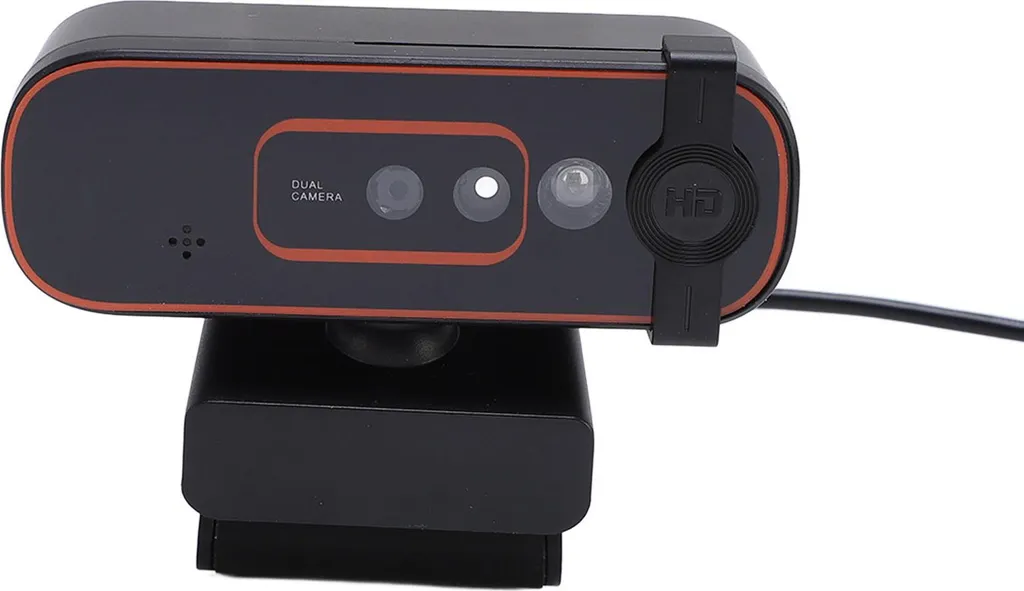 Webcam Full HD pour PC avec reconnaissance faciale et microphone privé