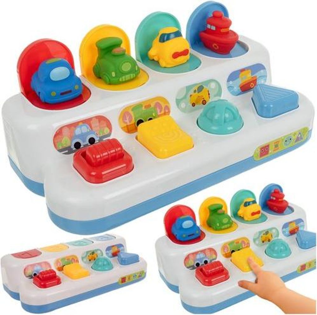 ISO Vzdělávací hračka - skákací vozidla 26379 ISOx