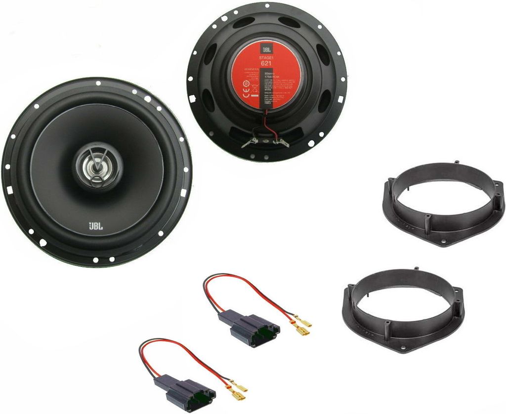 JBL passend für Hyundai Bayon (BC3) 21-22 Lautsprecher Set Tür Front Heck 350 W