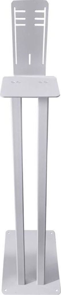 Desinfektionssäule aus Stahl für jeden Typ Desinfektionsmittelspender, Farbe:Silber