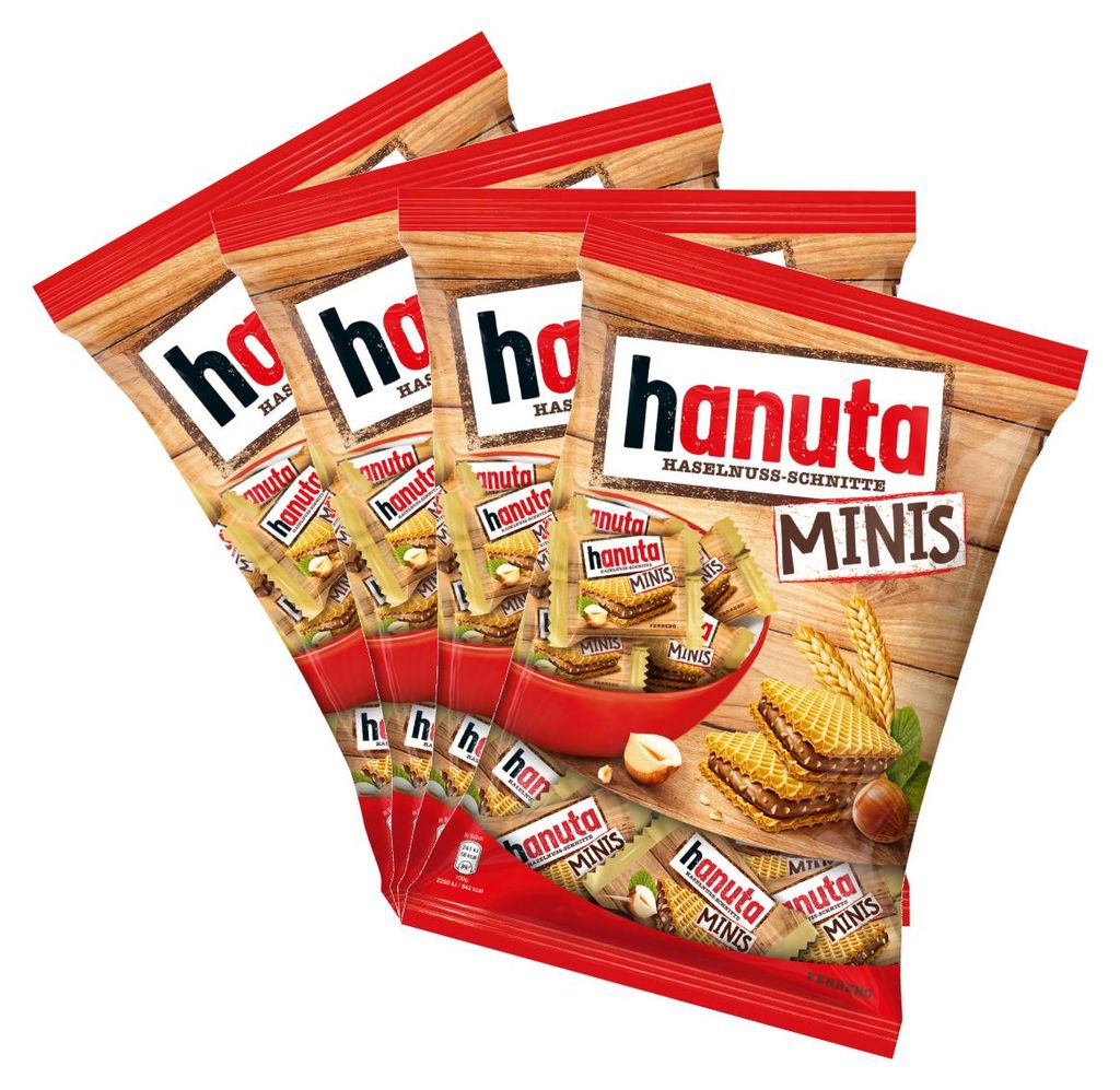 Hanuta Minis mini fette di nocciola confezionate Immagine del prodotto 