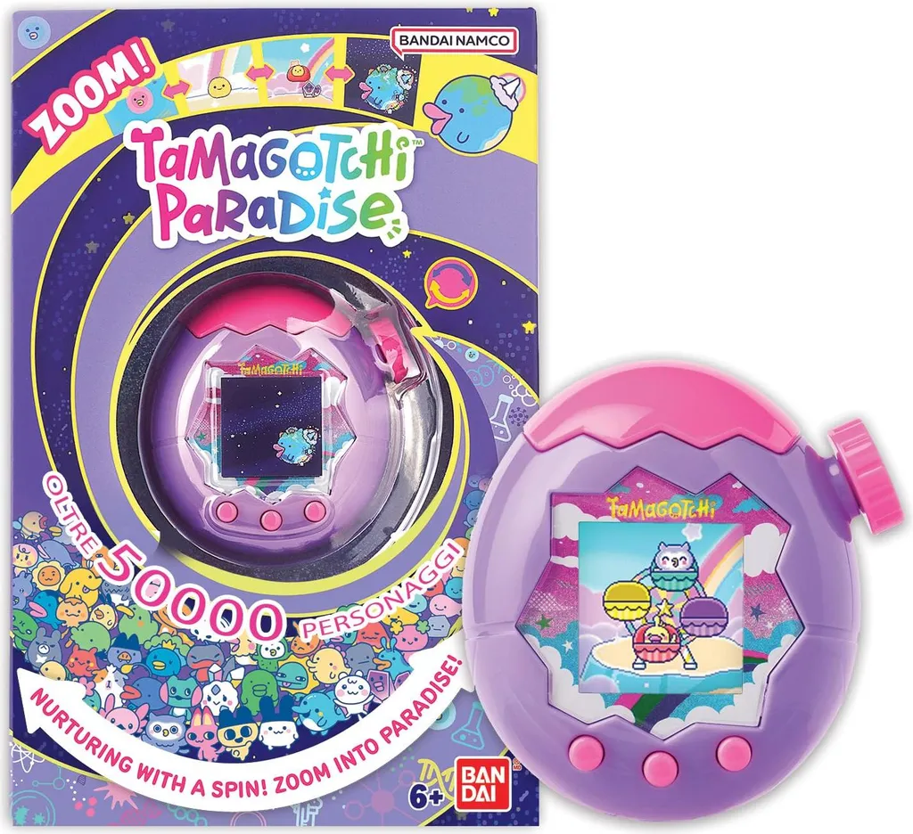 Tamagotchi Paradise Bandai Purple Sky : Animal Virtuel Digital Pet