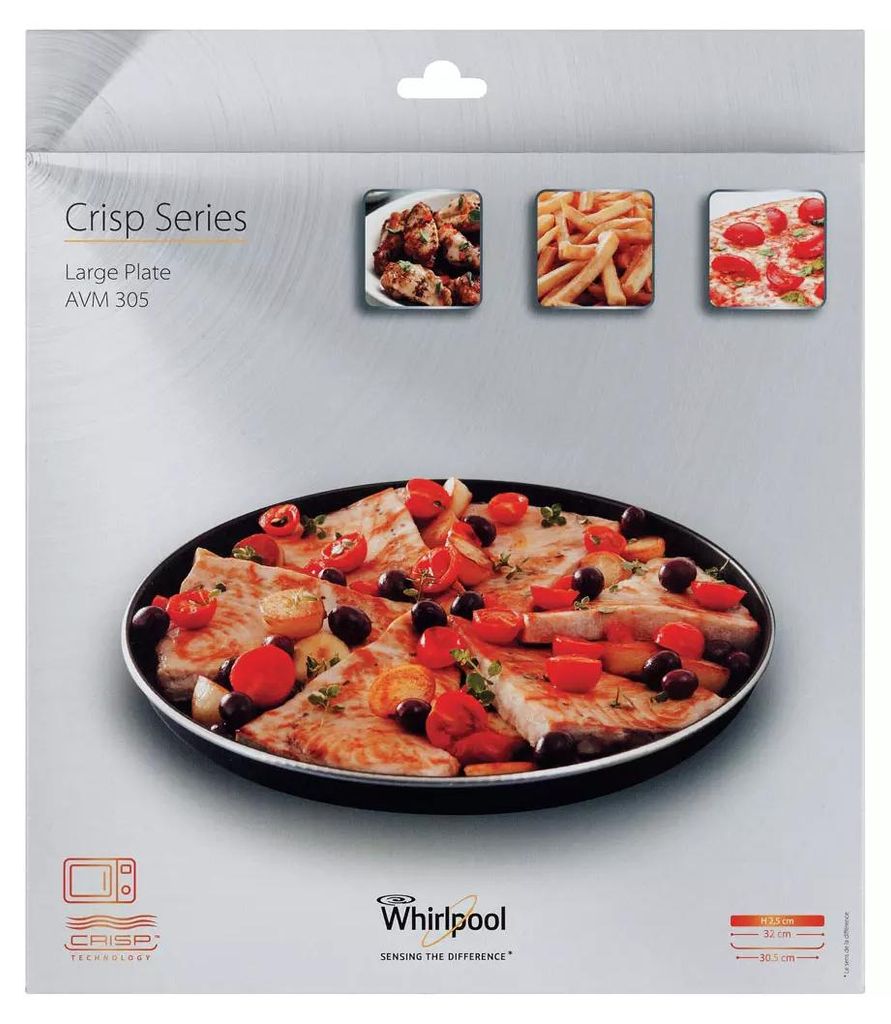 Plat à tarte 32cm anti-adhésif pour micro-ondes crisp - Image du produit 