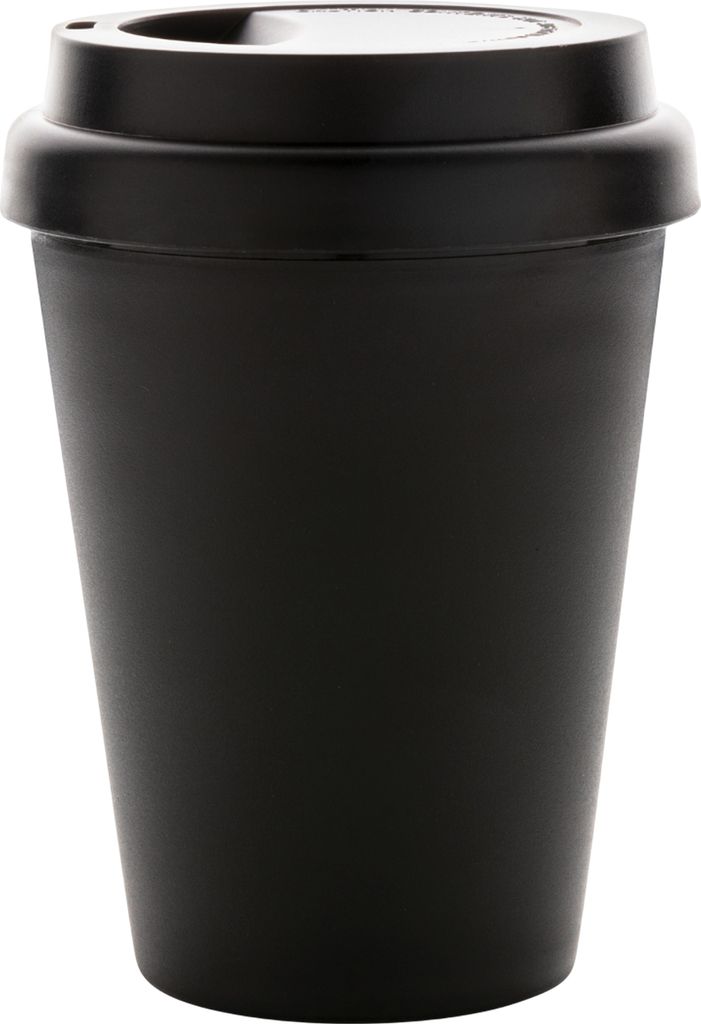 XD Collection - Tasse, Kaffeebraun, Doppel-wandig, 300ml XD364 (Einheitsgröße) (Schwarz)
