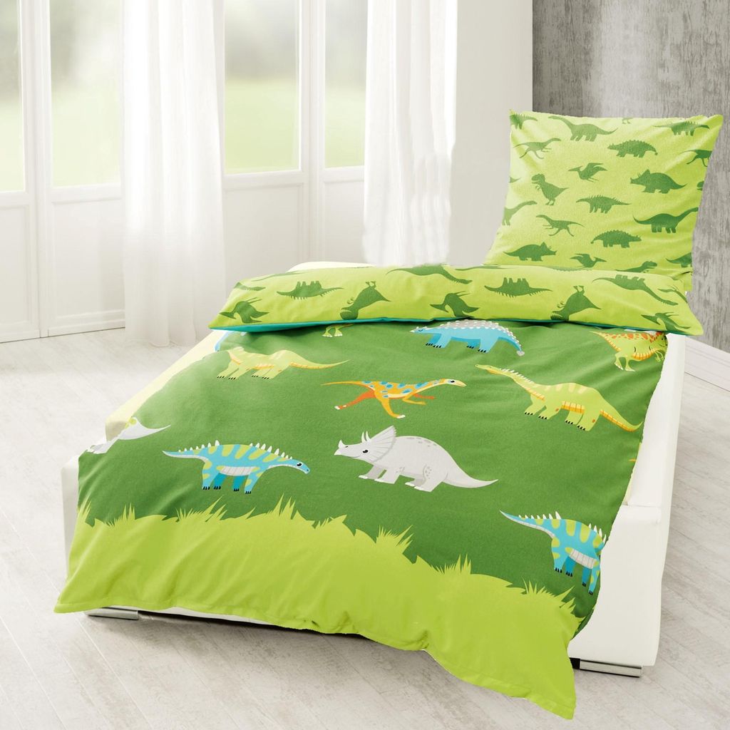 JACK by Bierbaum Kinder Biber Bettwäsche 2 tlg. 135x200cm Produktbild 