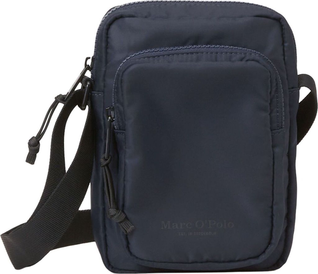 Marc O'Polo Umhängetasche Mikkel Crossbody Bag Deep Blue Sea dunkelblau
