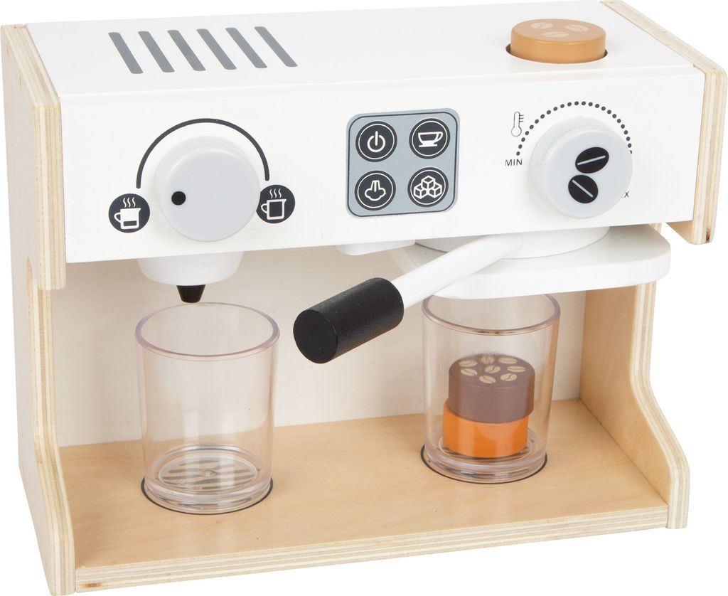 Small Foot - Bistro-Kaffeemaschine aus Holz, 9dlg.