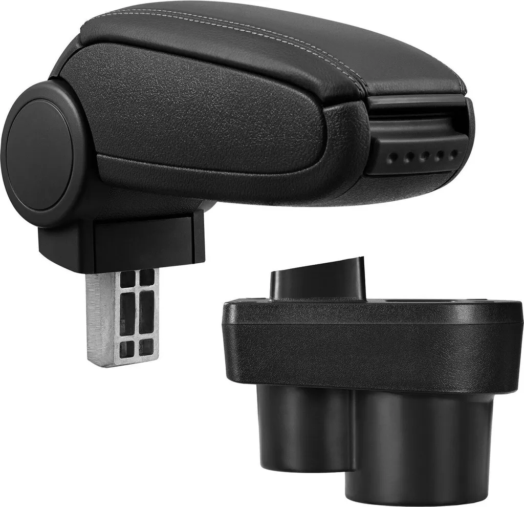 Bracciolo Centrale MAL Skoda Rapid NH 2012+ | Pelle Nera Ergonomico