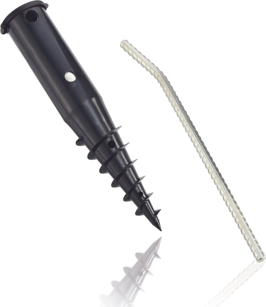 Bodendübel mit Eindrehstange Produktbild 