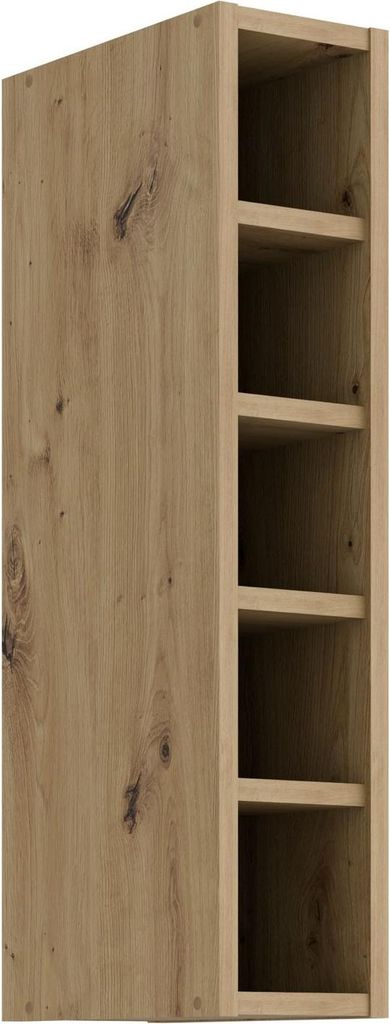 Hängeschrank Regal 15 cm Eiche Artisan Küchenzeile Küchenblock Küche Stilo