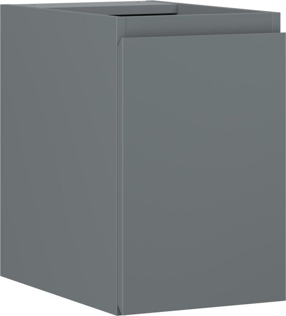 Mexen Orio Badezimmerschrank, 30 cm, 1 Tür, Grafit Matt - 91A11-03047-1-BF66
