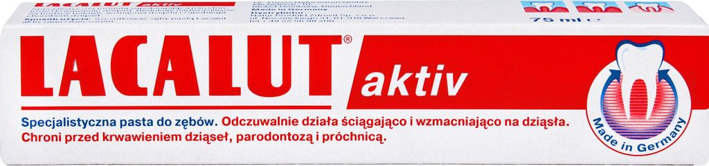 Lacalut Activ Parodontitis Toothpaste 75ml