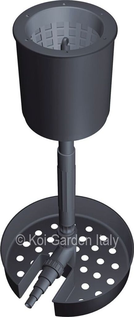 Einstellbarer schwimmender Teichabschäumer SK50