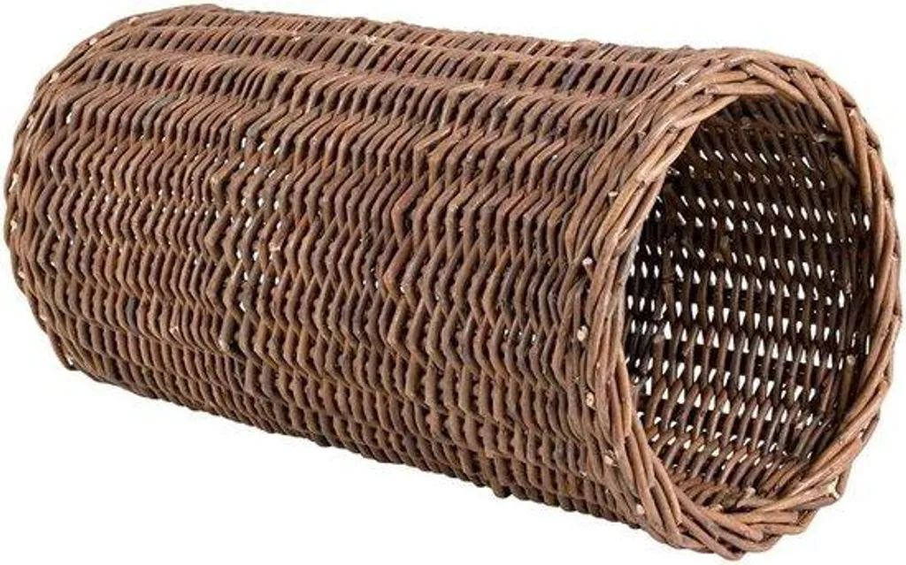 Tunnel rongeur anti-ennui en bois - Cachette sécurisée en cèdre 38cm