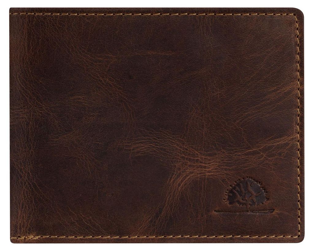 Greenburry Geldbörse VINTAGE RFID Herren braun Leder Produktbild 