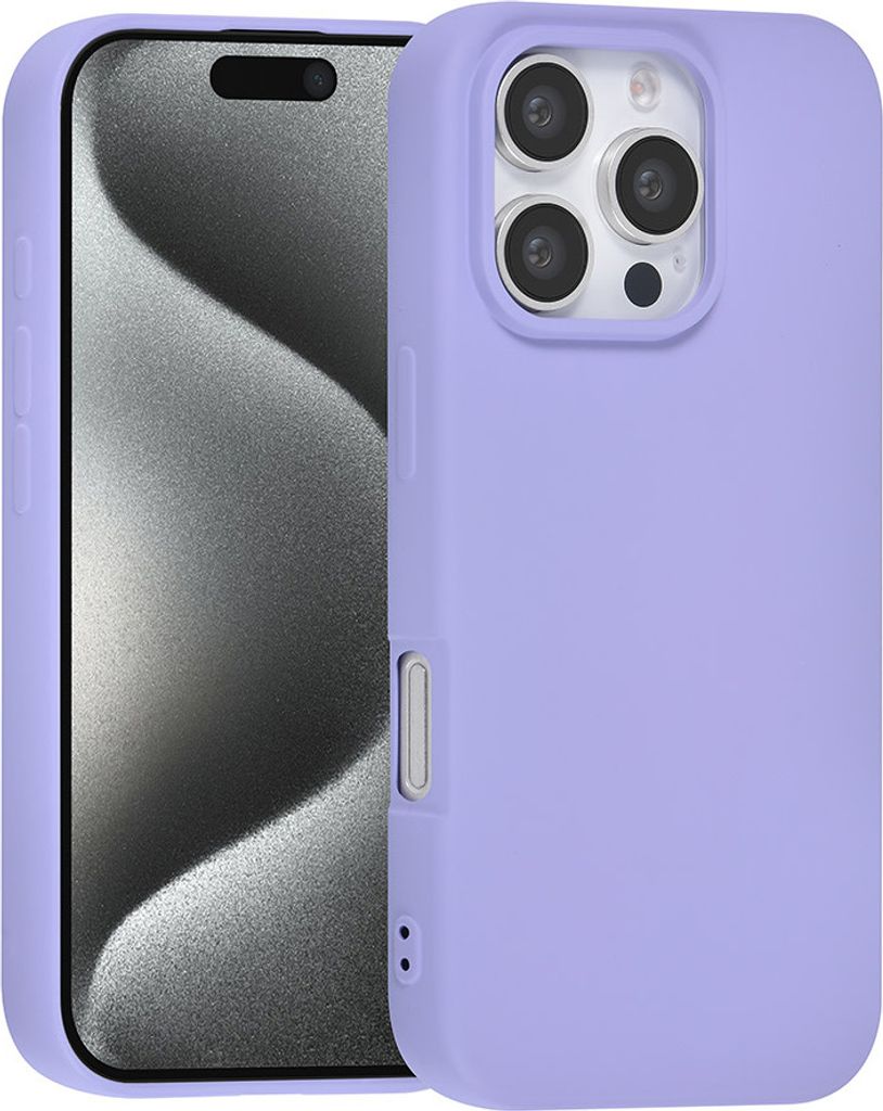 TUNIQ iPhone 16 Pro Back cover case - TPU - Purple