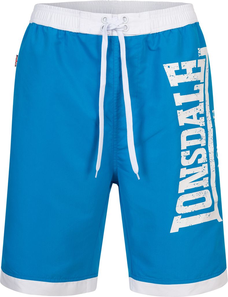 Lonsdale Clennell Badeshorts Blau M Mann Blau M Produktbild 