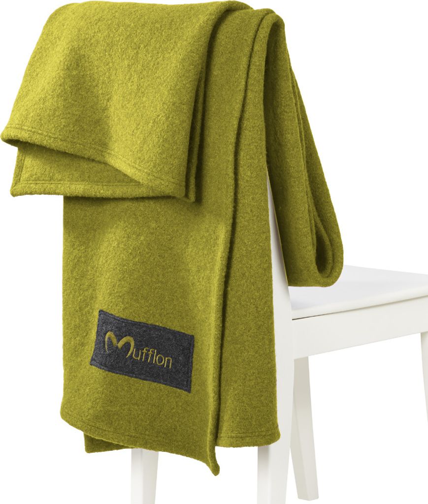 Mufflon W300 Mu-Plaid I kiwi 200 x 140 cm