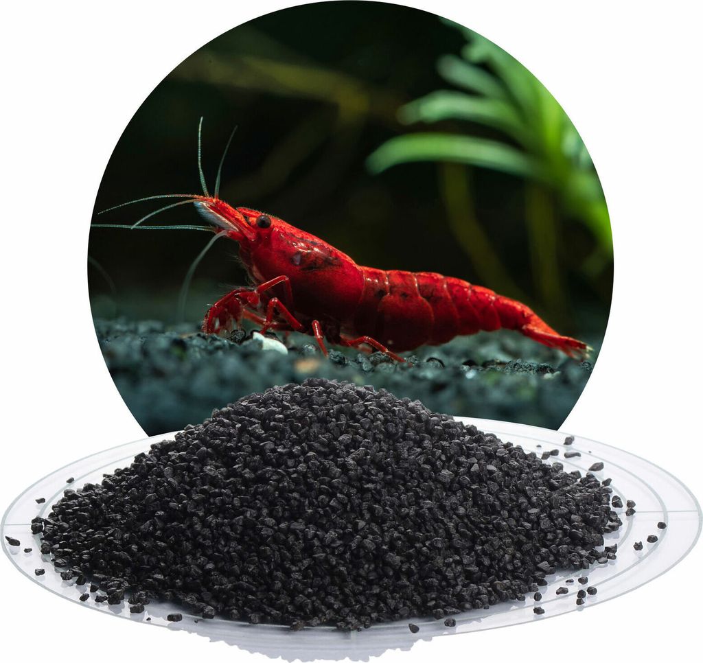 Schicker Mineral-Aquariumkies schwarz 25 kg-2-3mm Produktbild 