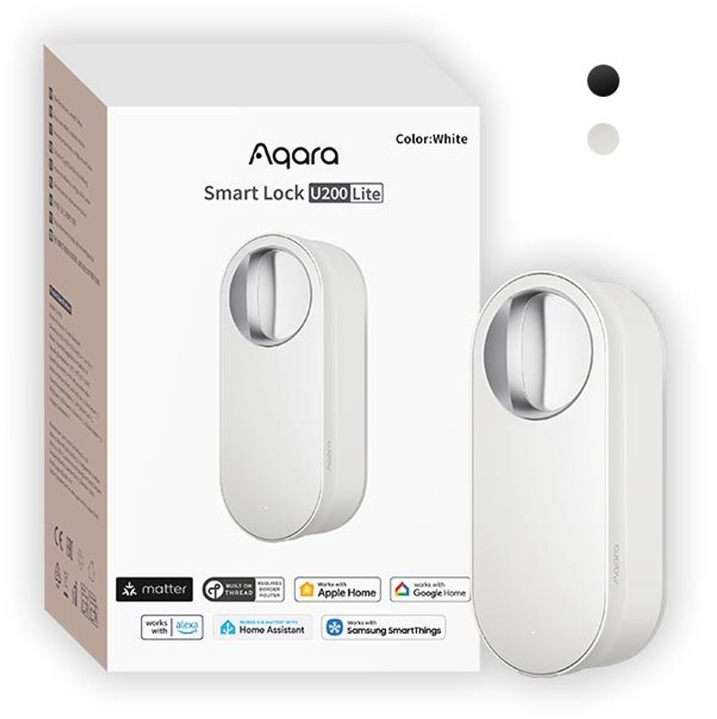 Aqara U200 Lite, Inteligentny zamek do drzwi, Bluetooth, Zdjęcie produktu 
