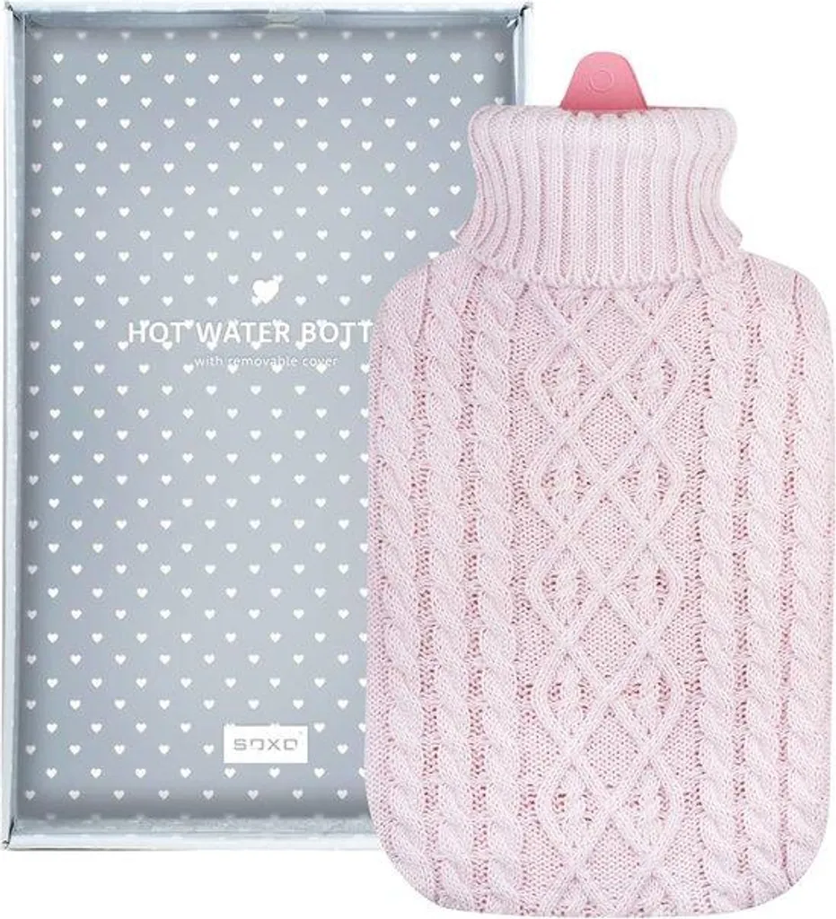 Bouillotte contre le froid et les tensions - Chaleur Douce 8 Heures
