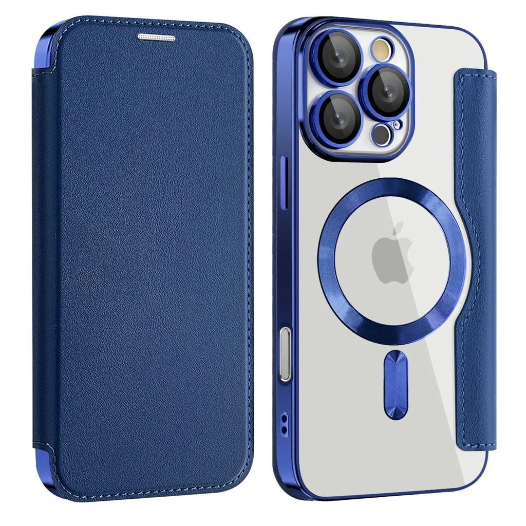 Custodia Blu iPhone 16 Pro Max: MagSafe + Wallet + Camera Guard - 2