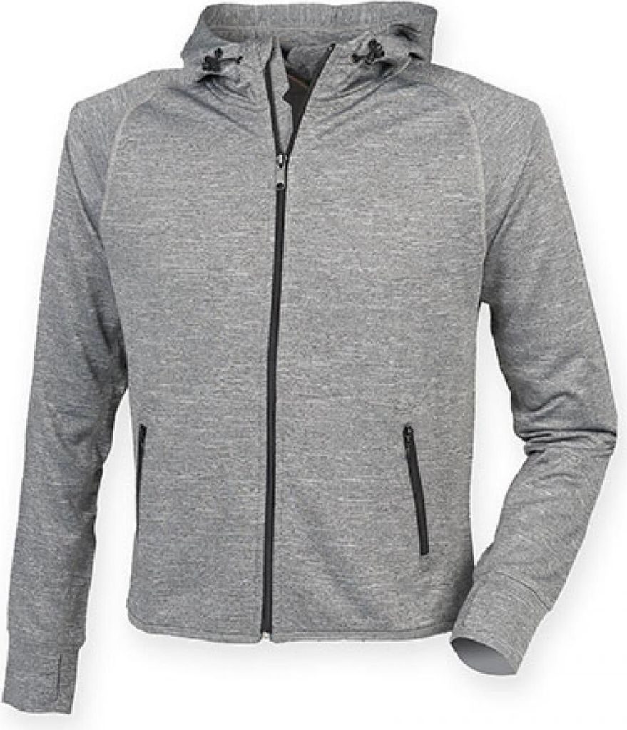 Tombo TL551 | Ladies Running Hoodie - Farbe: Grey Marl - Größe: L
