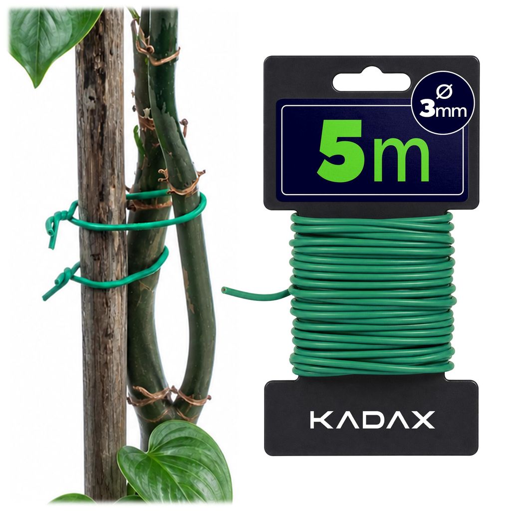 KADAX TPR-Pflanzen-Twistband, 5 m, grün Produktbild 