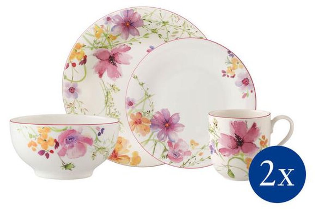 Villeroy&Boch - Zestaw śniadaniowy 8el. Mariefleur Basic Zdjęcie produktu 