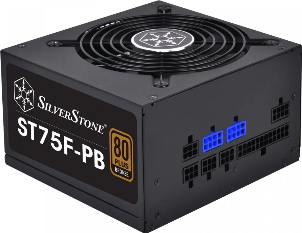 Silverstone SST-ST75F-PB Strider Plus 750W 80 PLUS Bronze PSU Noir