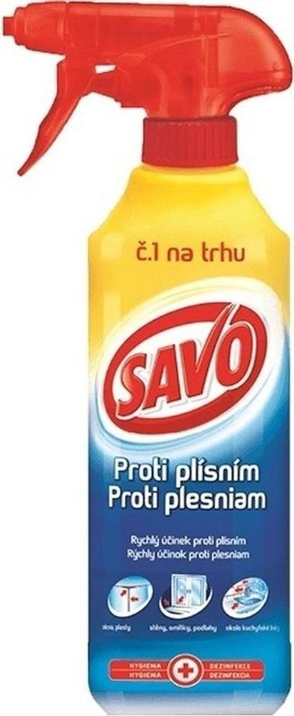 Savo proti plísni -  500 ml s rozprašovačem Obrázok produktu 