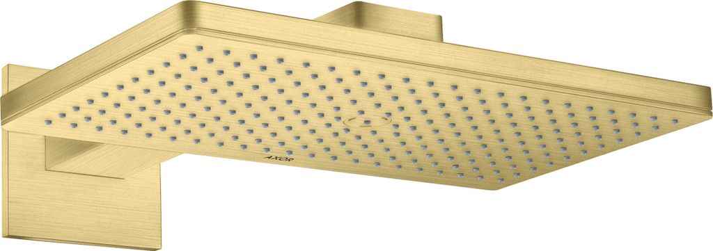 hansgrohe AXOR ShowerSolutions Kopfbrause 460/300 1-jet, Brausearm, eckige Rosette, 35278950