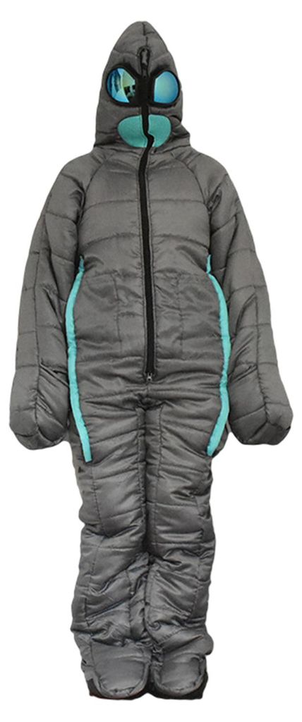 Ergonomischer, faltbarer, winddichter Schlafsack mit Hohlkammerfüllung aus Baumwolle, tragbarer Outdoor-Schlafsack für Camping und Wandern