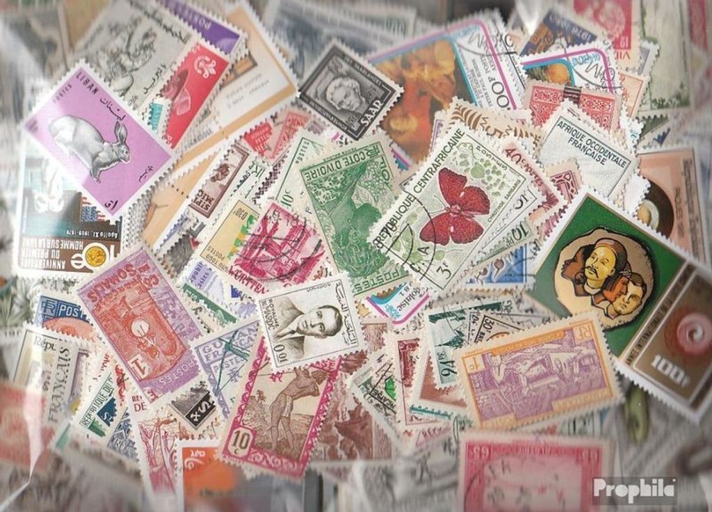 Briefmarken Frankreich 12.000 verschiedene Marken