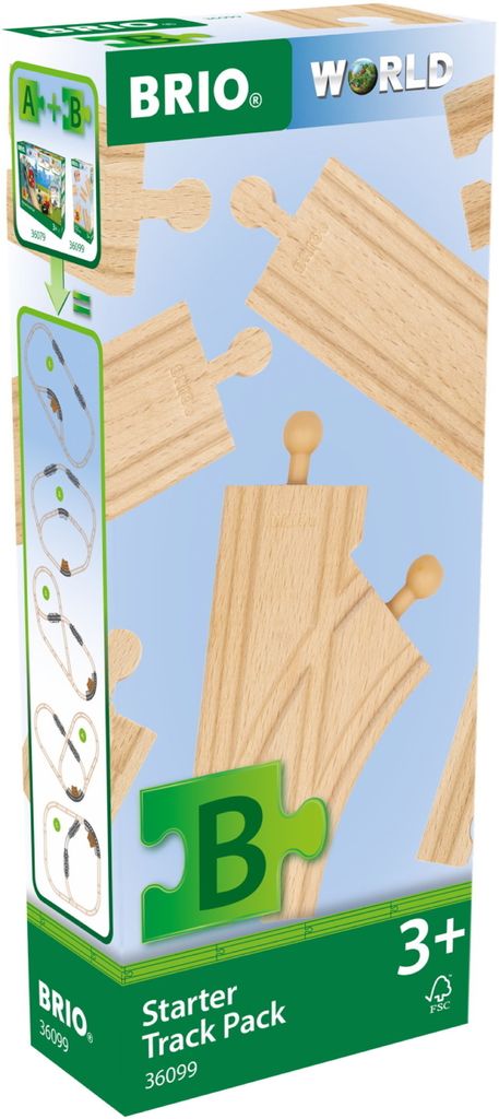 Set iniziale di binari BRIO B Immagine del prodotto 