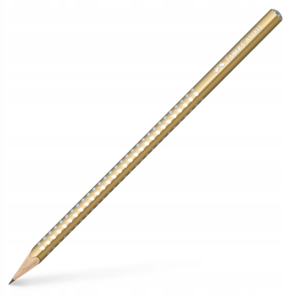 Faber-Castell Sparkle, B, Gold, Dreieckig, Hobby, Büro, Produktbild 