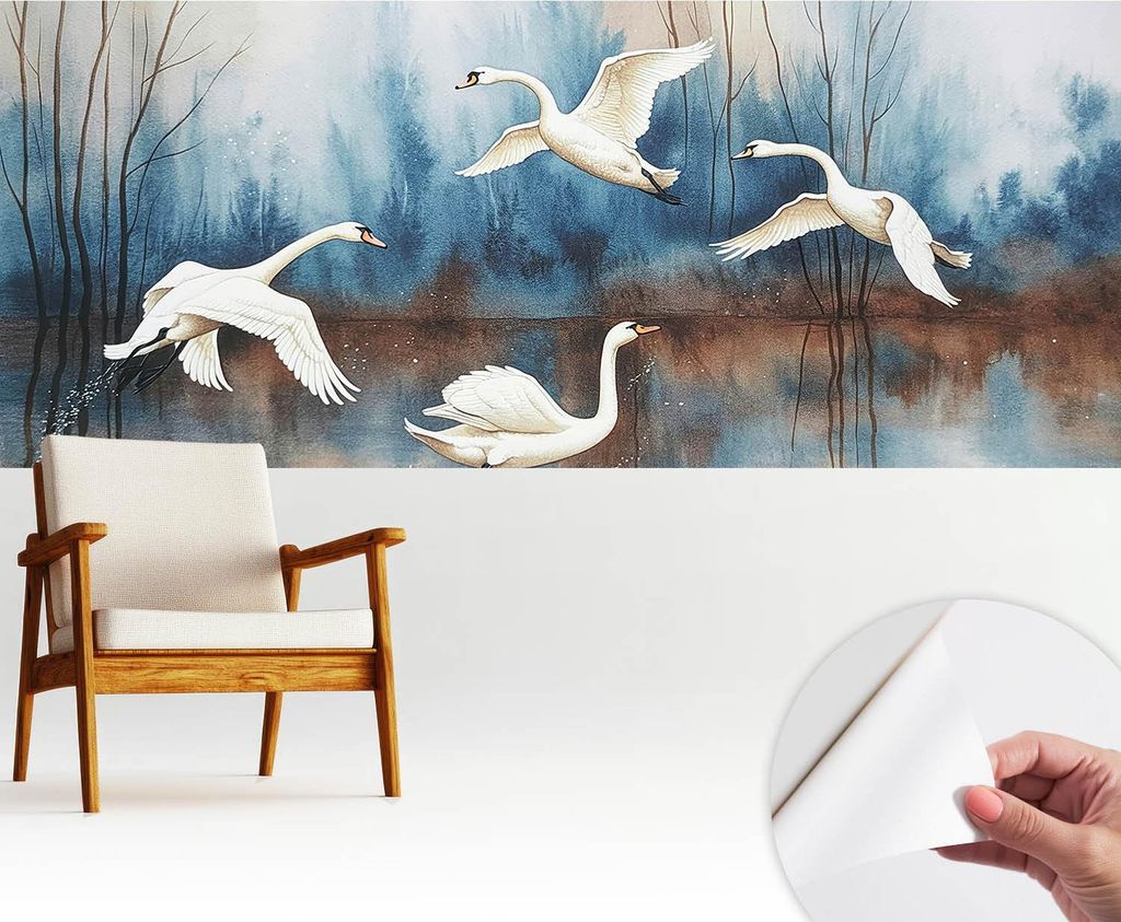 Fototapete selbstklebend - 250x104 cm - Tapete - Wandtapete - Wandbilder - Klebefolie - Dekofolie - Tapete Folie - Wand - Dekoration - Wohnzimmer -...