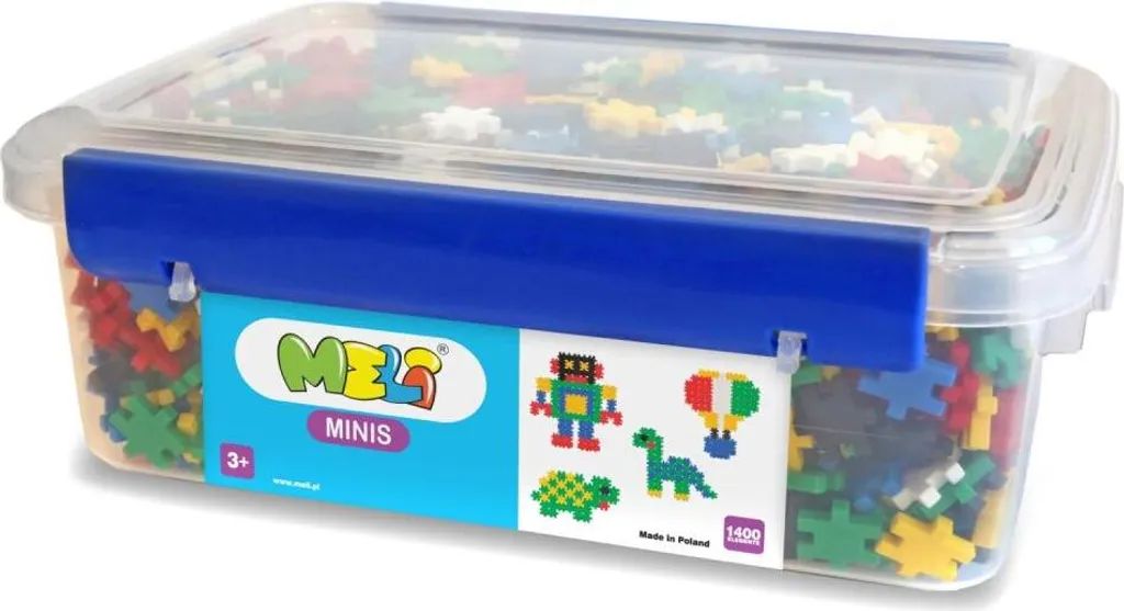 Meli Minis EDU 1400 Boîte Anti-Ennui Jeu de Construction Grand Format