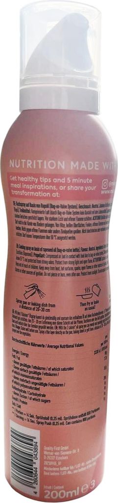 More Nutrition Ölspray Standard 200ml