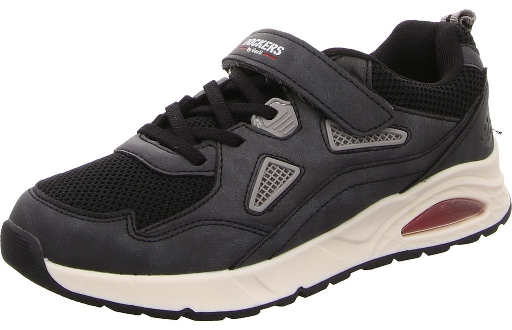 Dockers Klettverschluß in schwarz, Gr. 36