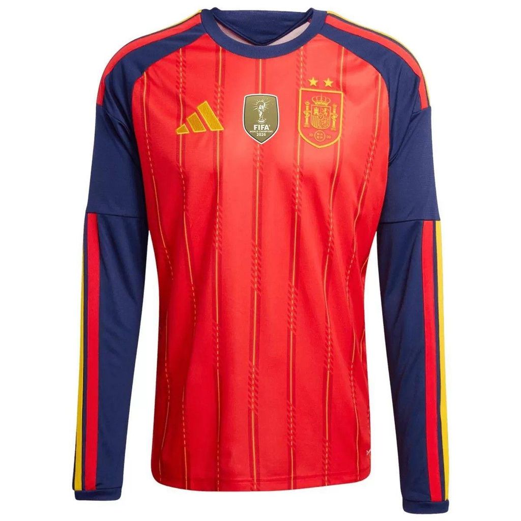 Maglia a maniche lunghe da campionessa di casa della Spagna Immagine del prodotto 